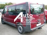 Задний салон,  левое окно,  короткая база на Renault Trafic